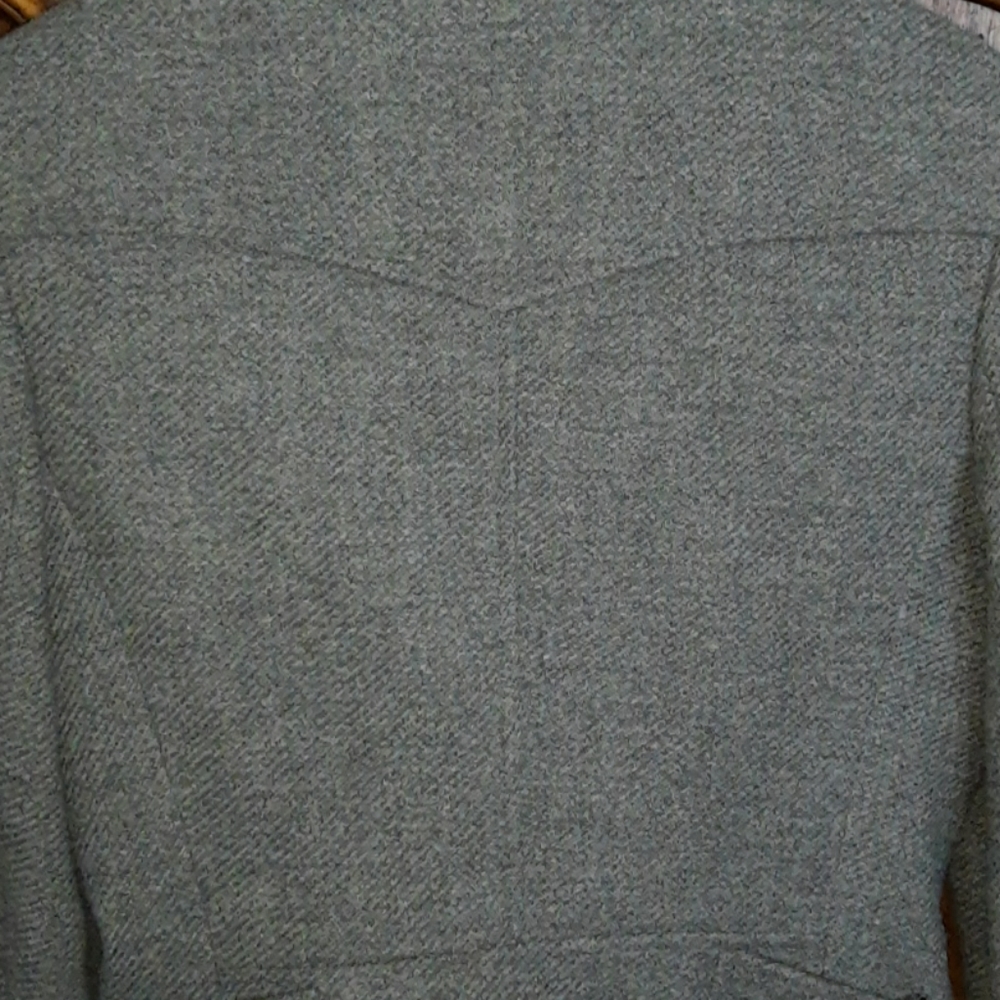 SPORTMAX Wool Alpaca Blend Trench Jacket Size 8/42 - Picture 12 of 16